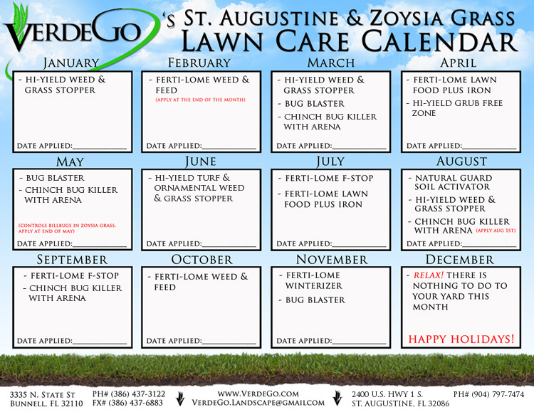 St Augustine Zoysia Bahia Lawn Care